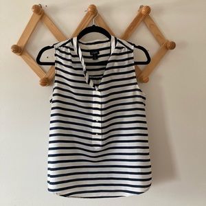 Grey sleeveless blouse from Nordstrom junior section